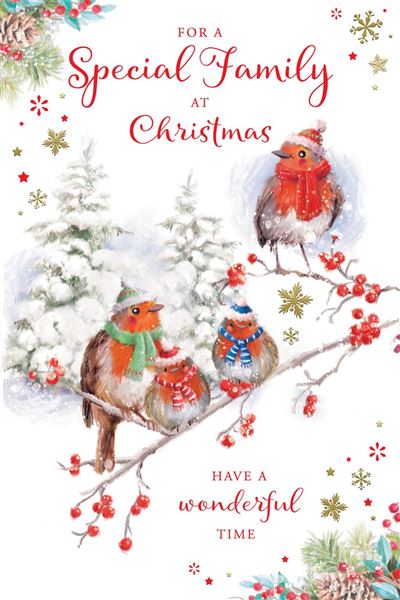 Nigel Quiney 'For A Special Family' Christmas Card