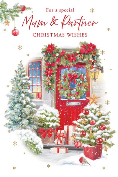 Nigel Quiney 'For A Special Mum & Partner' Christmas Card
