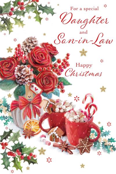 Nigel Quiney 'For A Special Daughter & Son-In-Law' Christmas Card