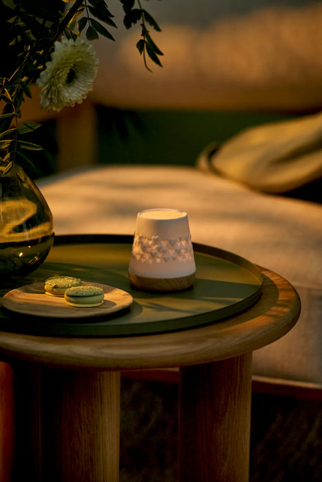 Räder Embossed Hearts Tealight Holder