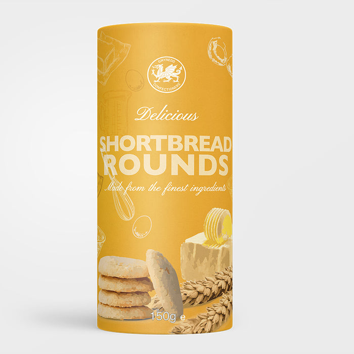 Welsh Shortbread Rounds Biscuit Drum