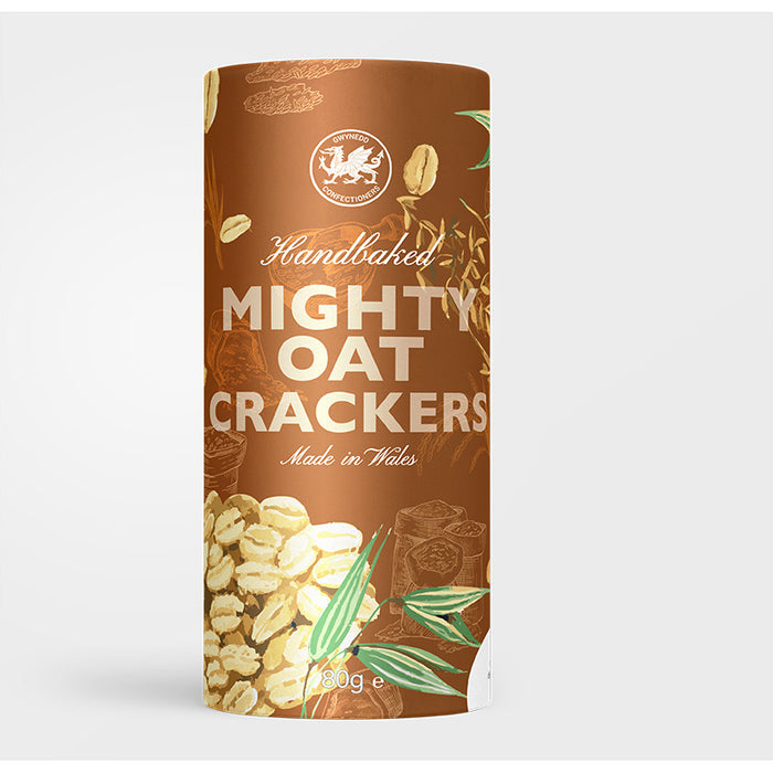 Gwynedd Mighty Oat Crackers Tube