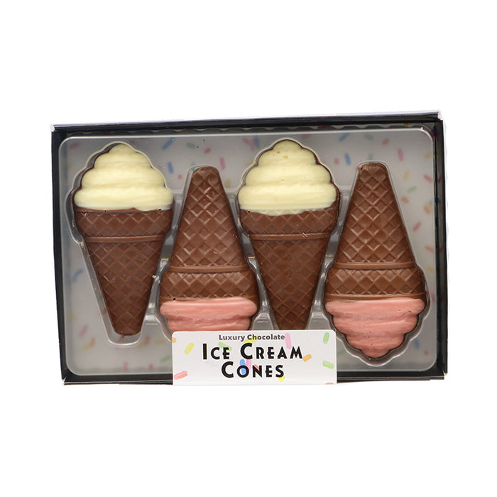 Gwynedd Pack of Chocolate Ice Cream Cones