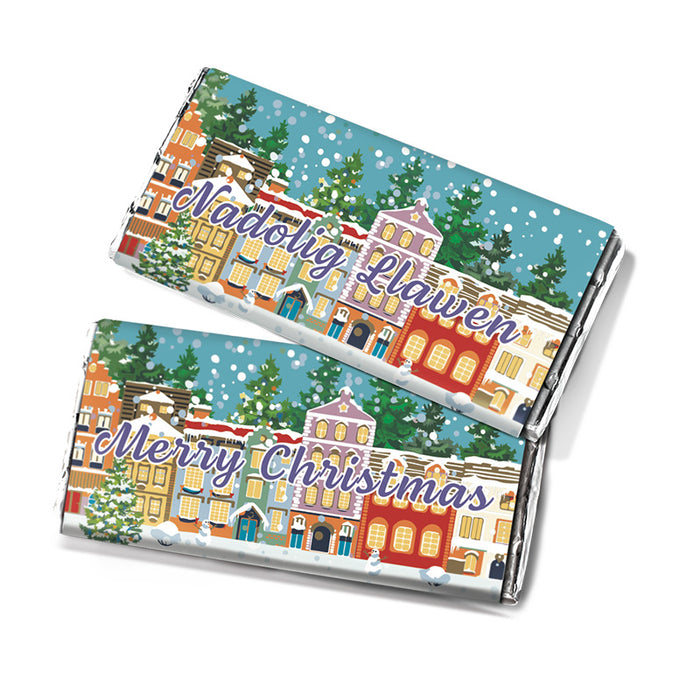 Welsh Chocolate Nadolig Llawen Milk Chocolate Bar