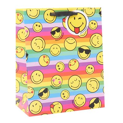 UKG Large Smiley World Gift Bag