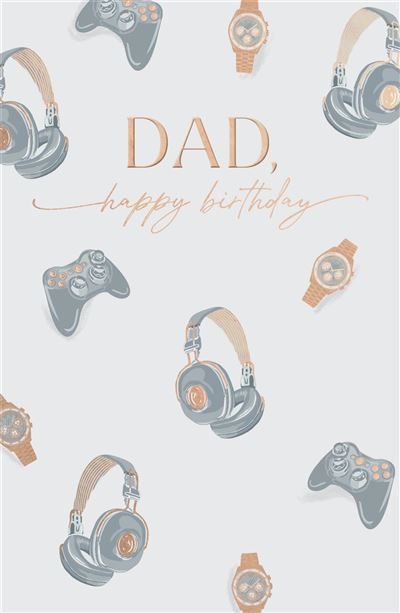 UKG 'Dad Happy Birthday' Birthday Card