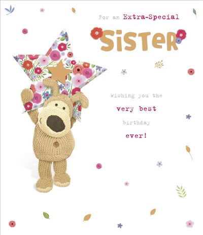 UKG 'For An Extra Special Sister' Birthday Card