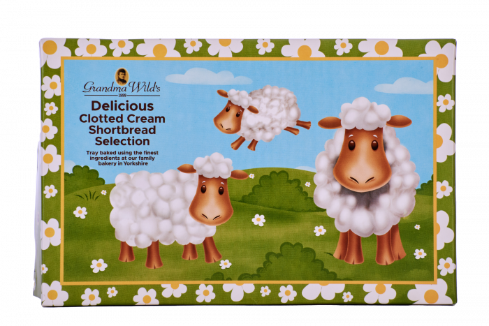 Grandma Wilds Spring Sheep & Lamb Clotted Cream Box
