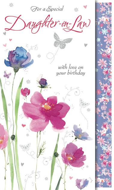 Words & Wishes 'For A Special Daughter-In-Law' Birthday Card