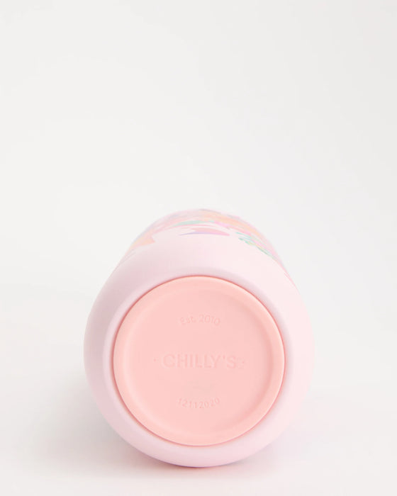 Chilly's Series 2 Water Bottle Botanical Cactus Flower 500ml