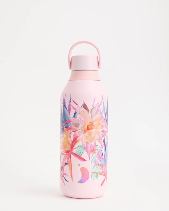 Chilly's Series 2 Water Bottle Botanical Cactus Flower 500ml