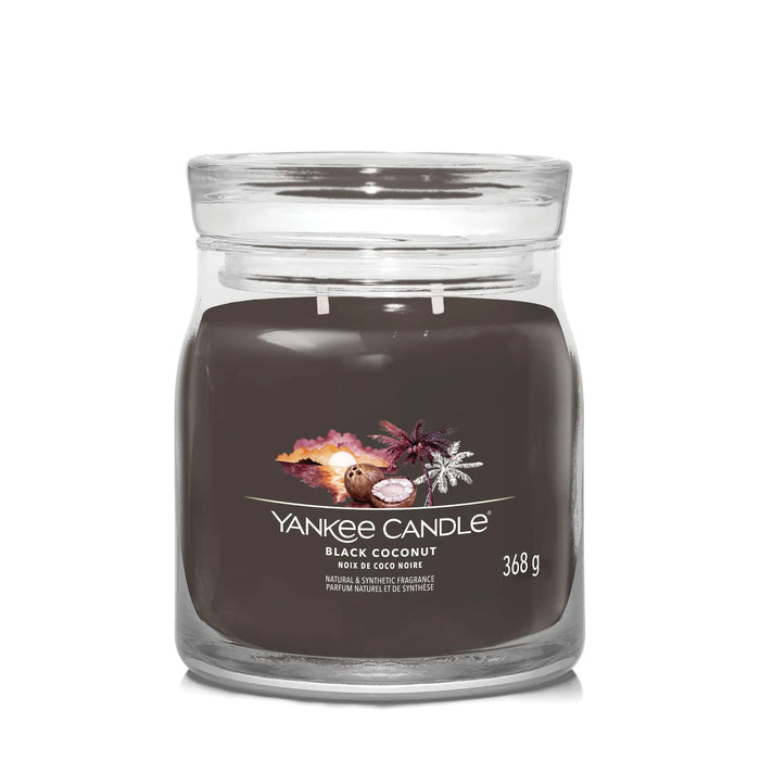Yankee Candle Black Coconut Medium Jar Candle