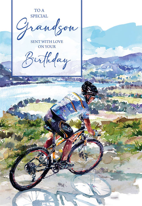 Cherry Orchard 'To A Special Grandson' Birthday Card