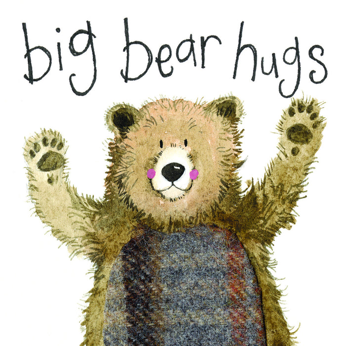 Alex Clark Big Bear Hugs Coaster