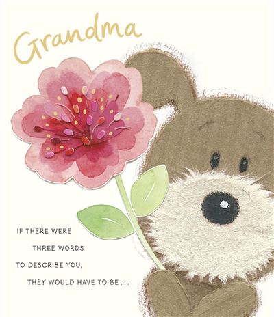 UKG 'Grandma If There Were 3 Words To Describe You' Birthday Card