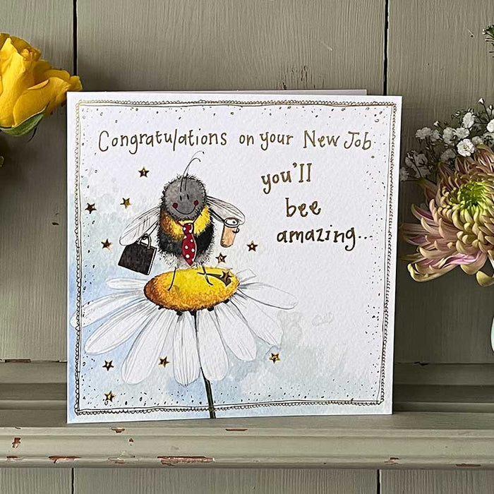 Alex Clark Be at Work New Job Card