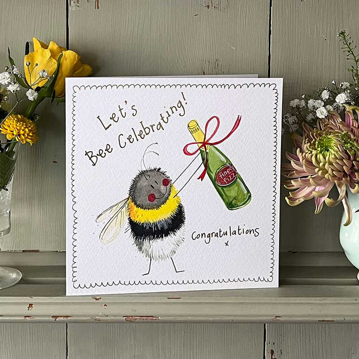Alex Clark Bee Congratulations Card