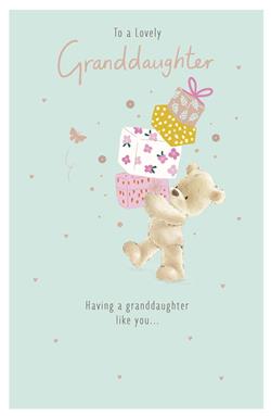 UKG 'Lovely Granddaughter' Birthday Card