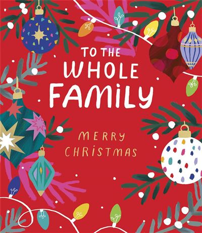 UKG 'To The Whole Family' Christmas Card