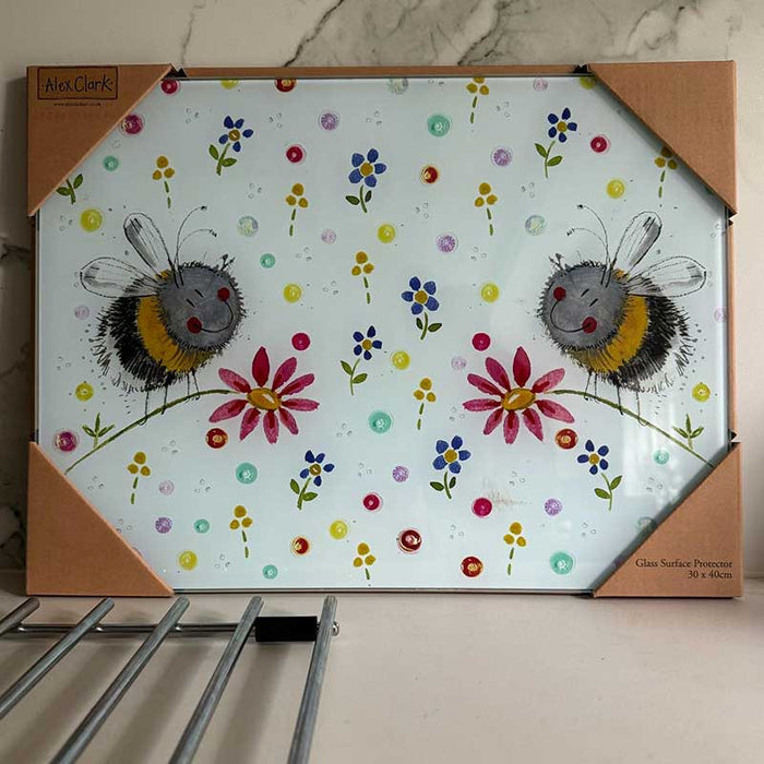 Alex Clark Bees Glass Worktop Saver