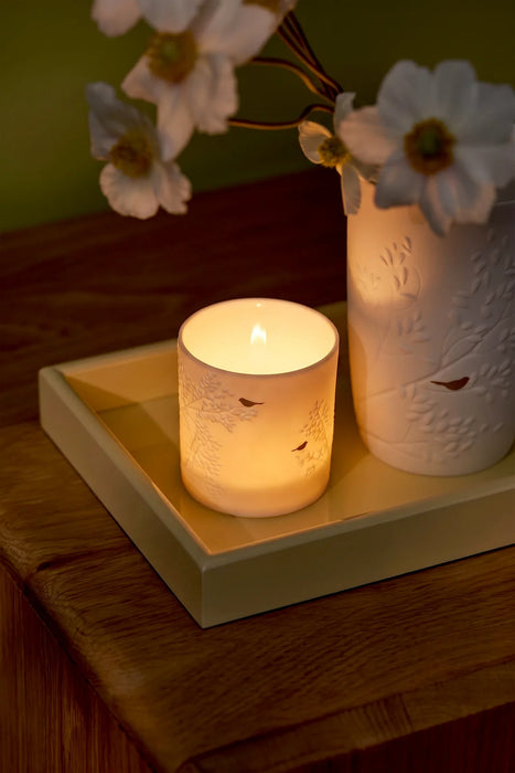 Rader Porcelain Golden Bird Tealight