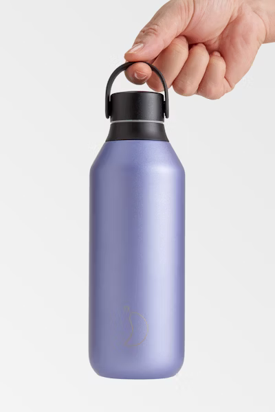 Chilly's Series 2 Matte Metallic Lavender Bottle 500ml