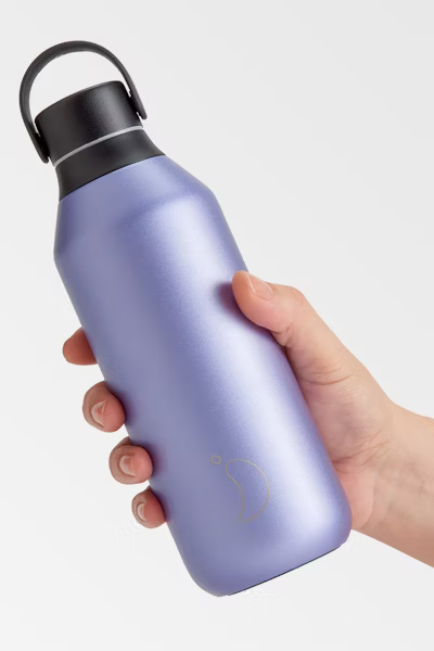 Chilly's Series 2 Matte Metallic Lavender Bottle 500ml