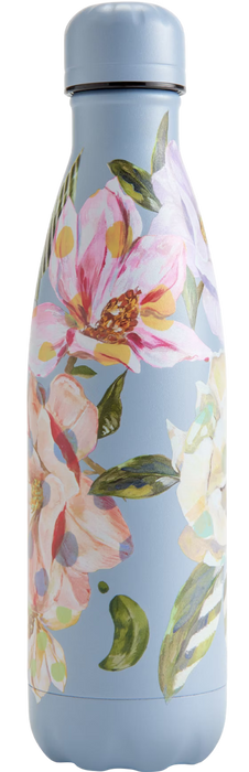 Chilly's Floral Magnolia Polka Water Bottle 500ml