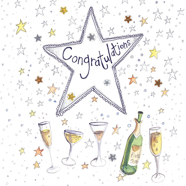 Alex Clark Congratulations Little Sparkle Card