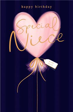 UKG 'Special Niece' Birthday Card