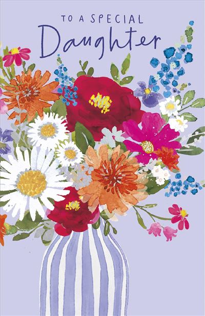 UKG 'To A Special Daughter' Birthday Card