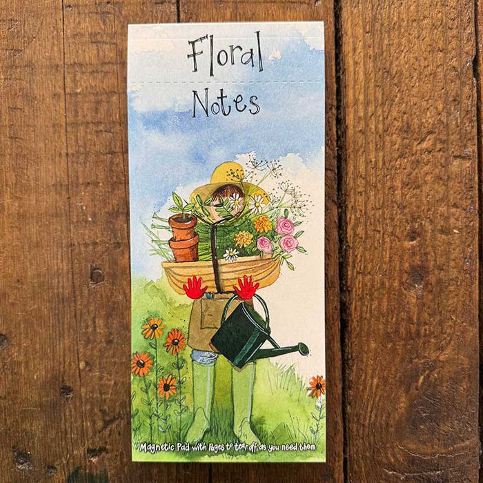 Alex Clark Floral Notes Magnetic To Do List