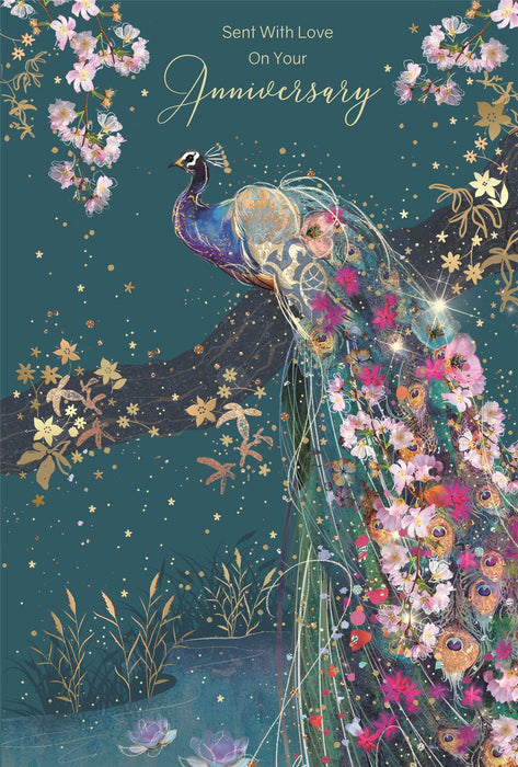 Cherry Orchard 'Sent With Love On Your Anniversary' Anniversary Card