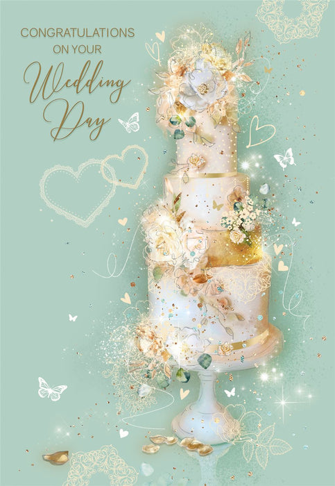 Cherry Orchard 'Congratulations On Your Wedding Day' Wedding Card