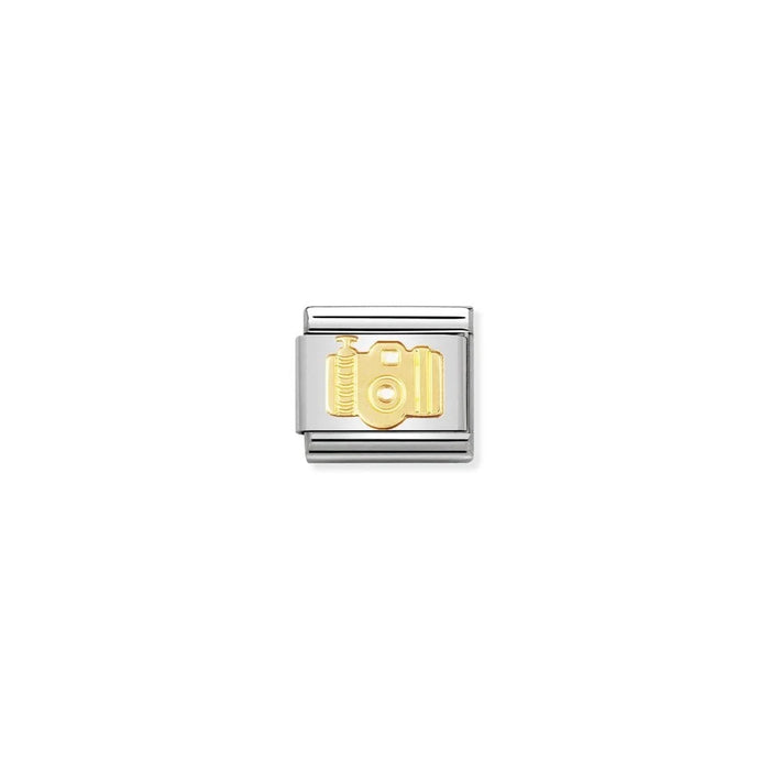 Nomination Classic Gold Tech Camera Charm