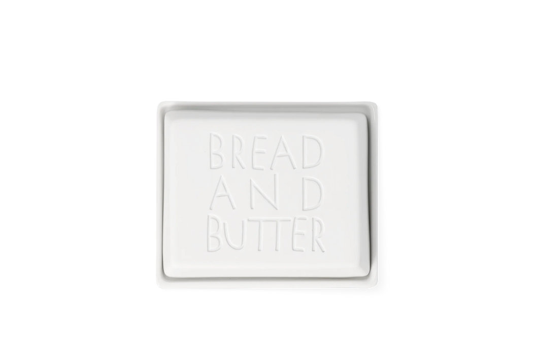 Räder Bread And Butter Embossed Butter Dish
