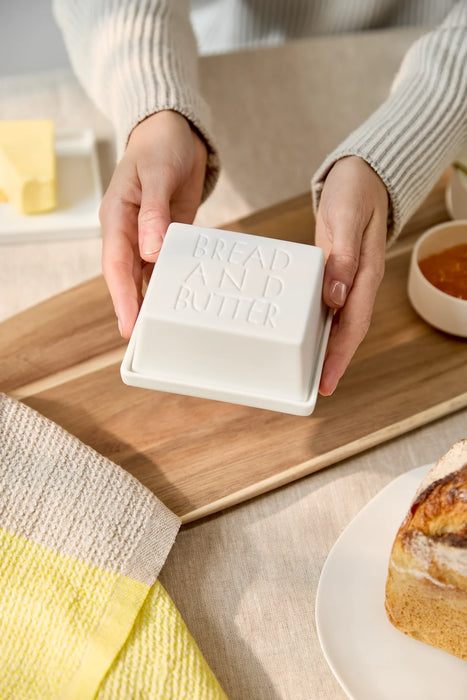 Räder Bread And Butter Embossed Butter Dish
