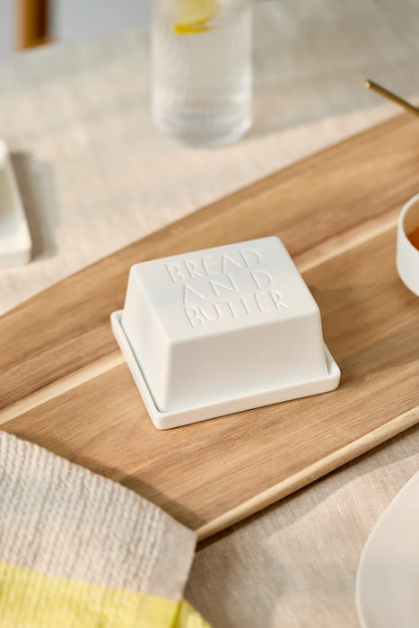 Räder Bread And Butter Embossed Butter Dish