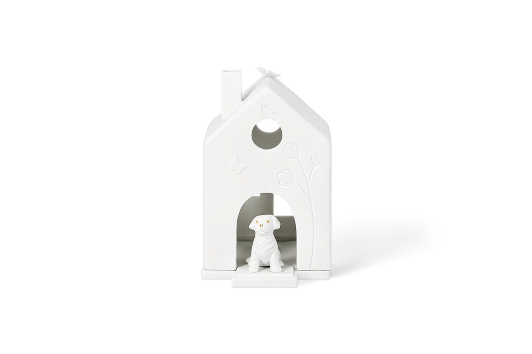 Räder Embossed Dog Tealight Holder