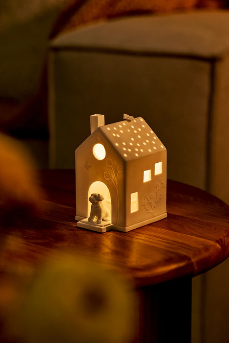 Räder Embossed Dog Tealight Holder