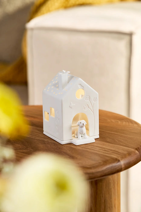 Räder Embossed Dog Tealight Holder