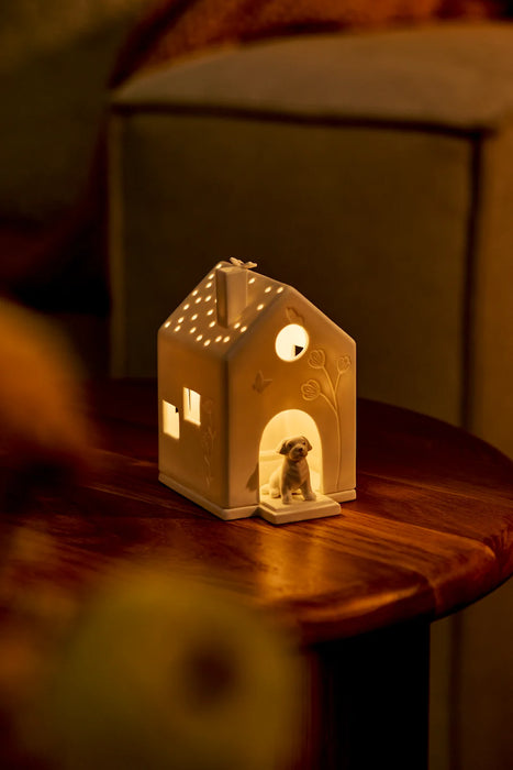 Räder Embossed Dog Tealight Holder