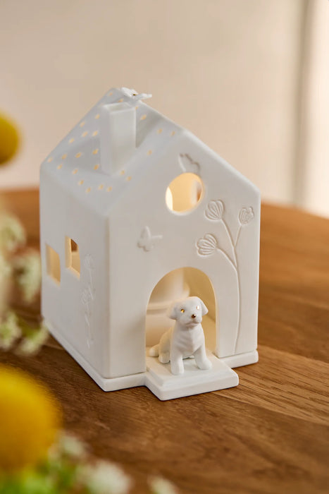 Räder Embossed Dog Tealight Holder