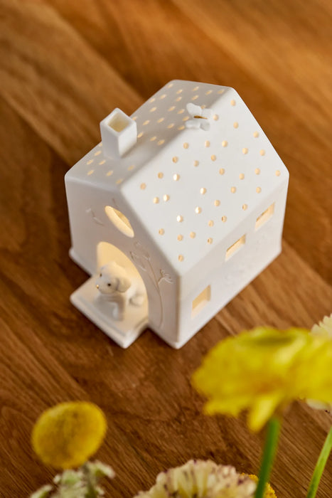 Räder Embossed Dog Tealight Holder
