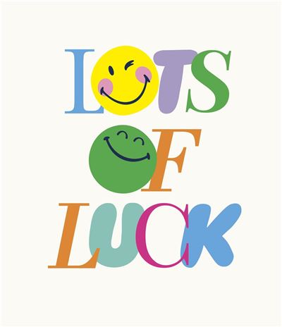 UKG 'Lots Of Luck' Good Luck Card
