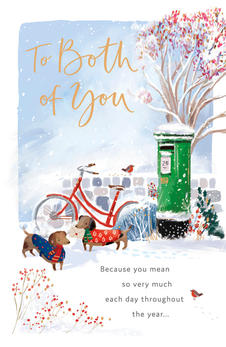 UKG 'To Both of You' Christmas Card
