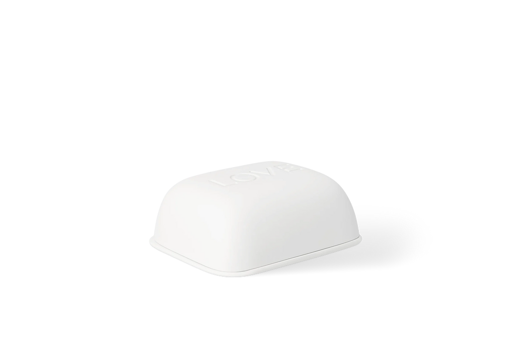 Räder Love Embossed Butter Dish