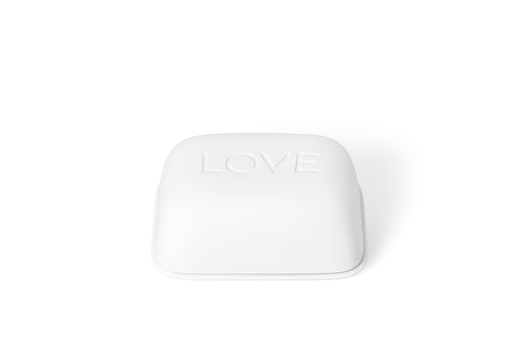 Räder Love Embossed Butter Dish
