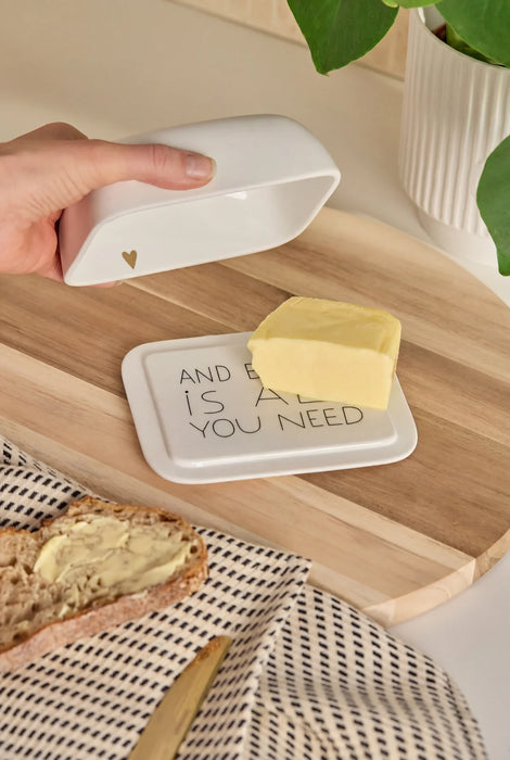 Räder Love Embossed Butter Dish