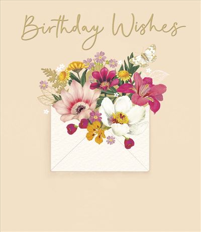 UKG 'Royal Horticultural Society Birthday Wishes' Birthday Card